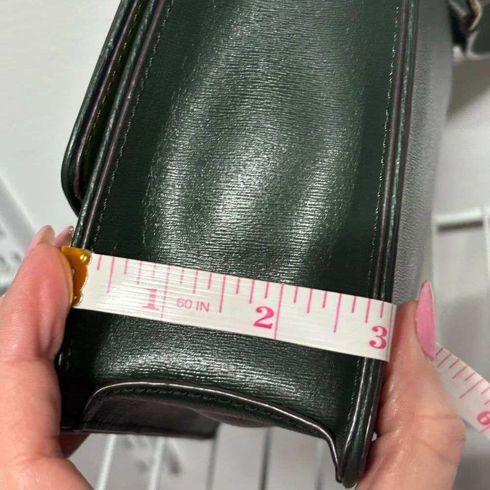 Kate Spade Dark Green Neve Convertible Flap Crossbody Bag - Picture 9 of 9